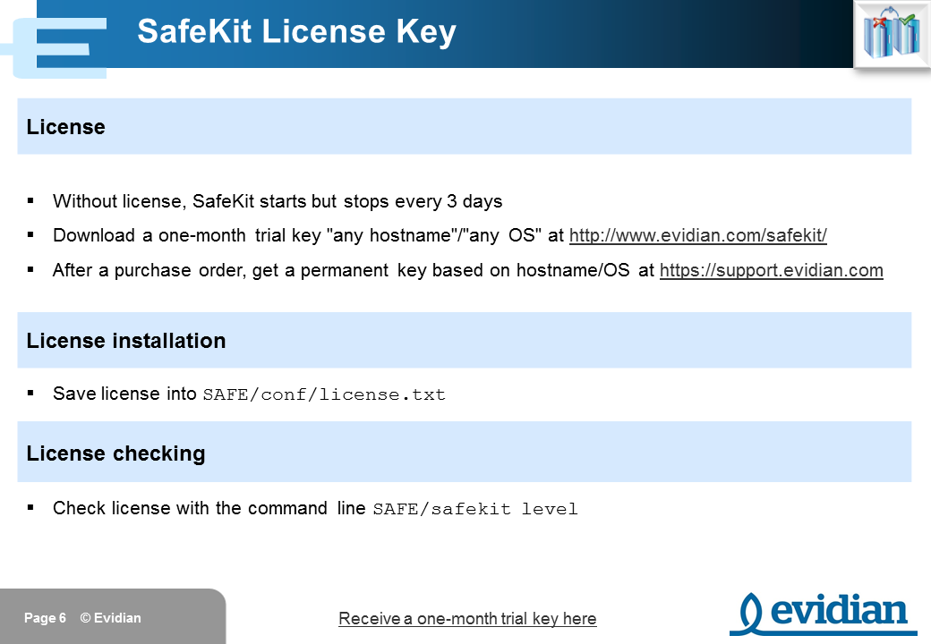 SafeKit 7.1 Training - Installation - Evidian